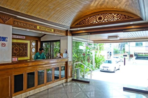Interior entrance