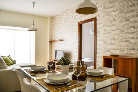 Apartment, Balcony | In-room dining