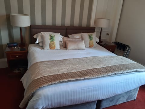 Double Room, 1 King Bed | Premium bedding, blackout drapes, iron/ironing board, free WiFi