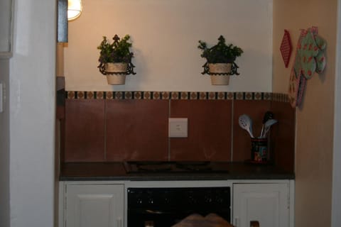 Microwave, oven, stovetop, electric kettle