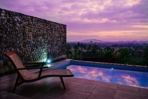 Deluxe Room, 1 King Bed, Private Pool, Mountain View | Outdoor pool | Outdoor pool, sun loungers