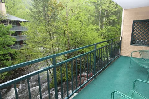 Great view of the river from private balcony
