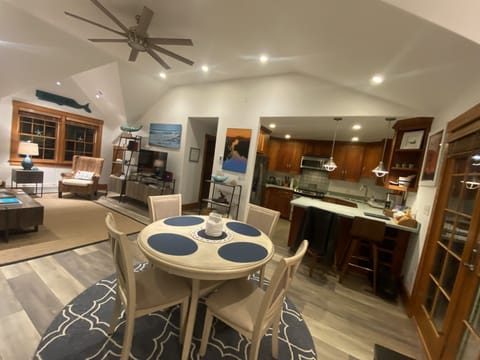 Dining area and kitchen!