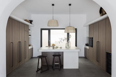 Villa, 5 Bedrooms, Private Pool (Epitome) | Private kitchen | Espresso maker, coffee/tea maker, electric kettle