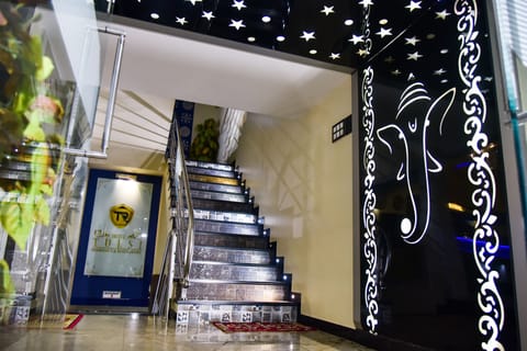 Interior entrance