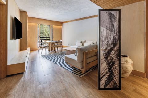 65-inch Smart TV with cable channels