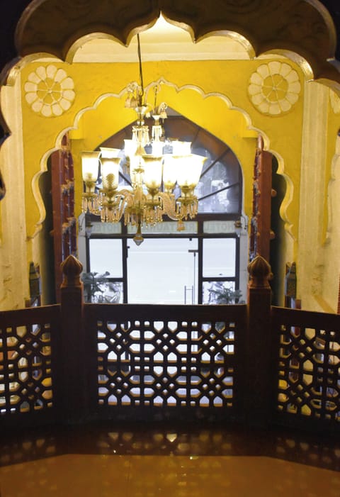 Interior entrance