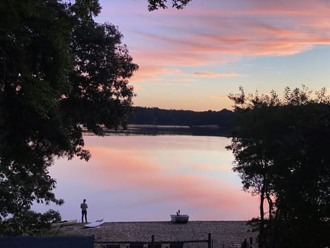 View from Deck overlooking the pond
