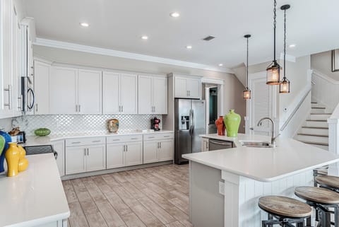 2nd Floor Main Living, Dining and Kitchen Area