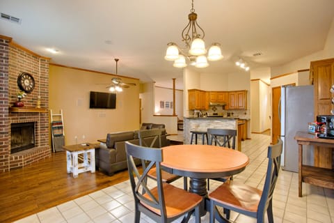 Open concept great for entertaining