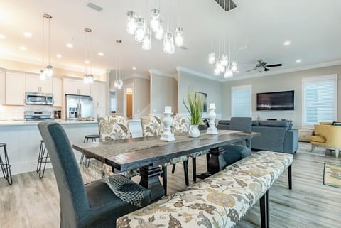 2nd Floor Main Living Area, Dining Room and Kitchen