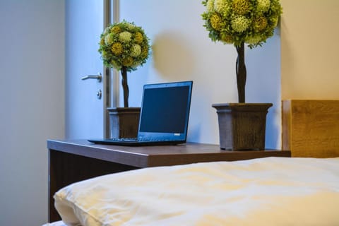 Desk, soundproofing, free WiFi, bed sheets