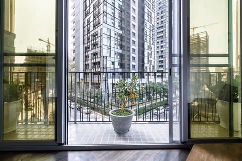 Superior Quadruple Room, 2 Double Beds | Balcony view