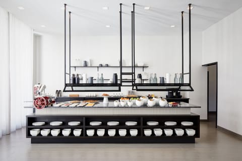 Daily buffet breakfast for a fee
