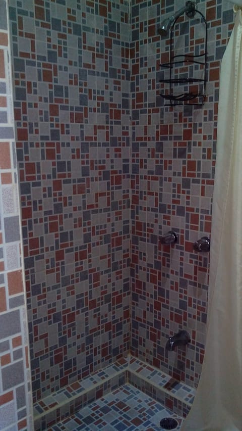 Family Triple Room, Multiple Beds, Private Bathroom, City View | Bathroom shower