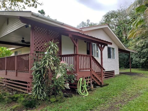 Front of the house.