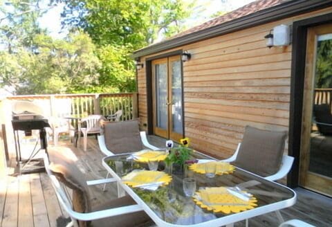 The Deck overlooking Seneca Lake.