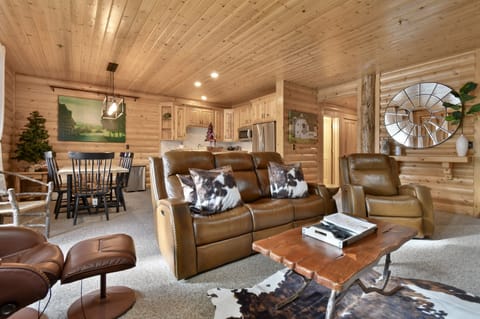 Living, Dining, and Kitchen