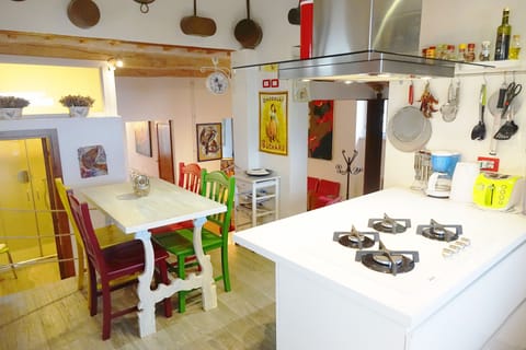 The coloured kitchen