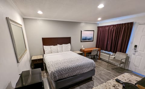 Desk, soundproofing, iron/ironing board, free WiFi