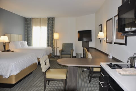Studio Suite, 2 Queen Beds | In-room safe, desk, iron/ironing board, free WiFi