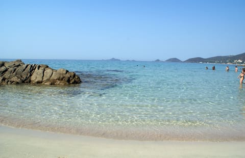 On the beach, white sand, kayaking, rowing