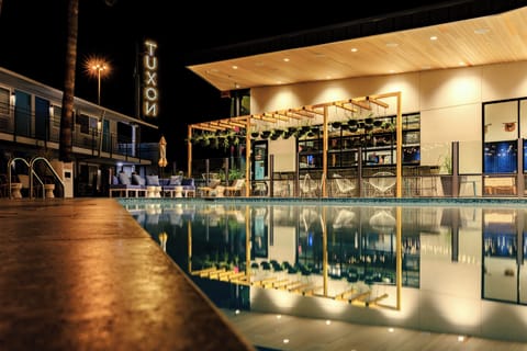 Outdoor pool, cabanas (surcharge), sun loungers