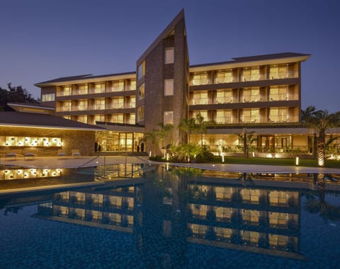 Front of property - evening/night