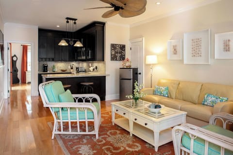 Cottage 3 | Living area | 36-inch plasma TV with cable channels, TV, Netflix