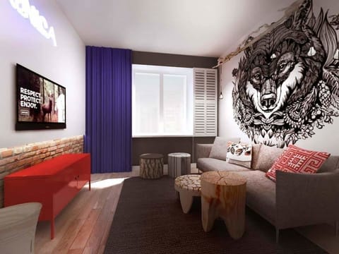 Comfort Apartment, 2 Bedrooms, Hill View, Slope side | Living room | Flat-screen TV