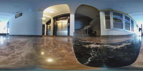 Interior entrance