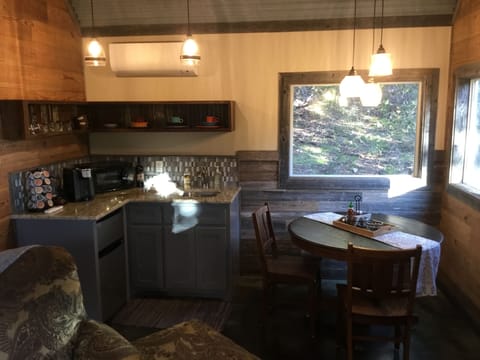 Kitchenette and coffee bar