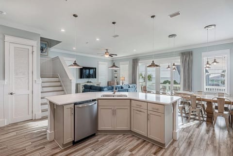2nd Floor Main Living Area, Dining Room and Kitchen