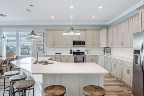 2nd Floor Main Living Area, Dining Room and Kitchen