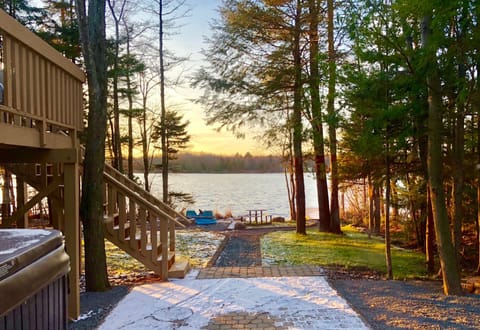 First snow fall--winter 2018