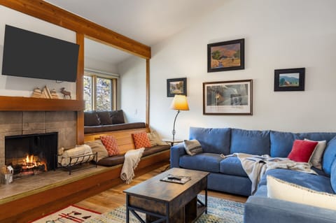 Living Room with Fireplace
