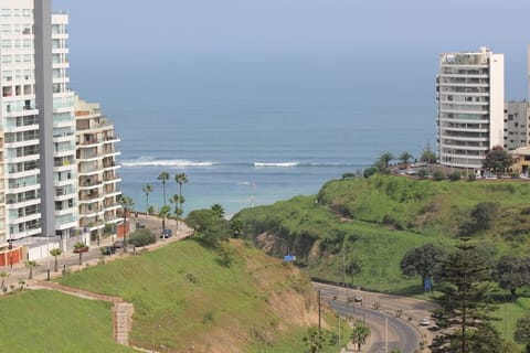 This is  The Quebrada de Armendariz that takes you down to  small Beaches, REAL Viewed from Condo.