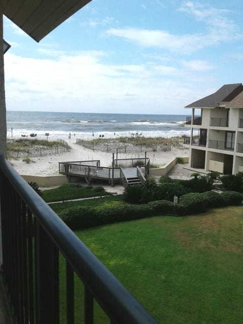 Afternoon sun is enjoyed on both balconies; ocean & a pool view simultaneously 