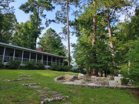 The screened-in porch is one of our best amenities!