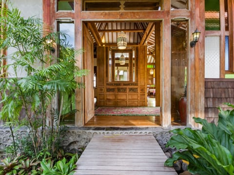 Interior entrance