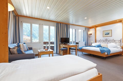 Comfort Double Room, Balcony (Plus, with separate sofa area) | Hypo-allergenic bedding, down comforters, in-room safe