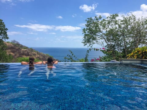 One of two infinity pools with spectacular ocean views