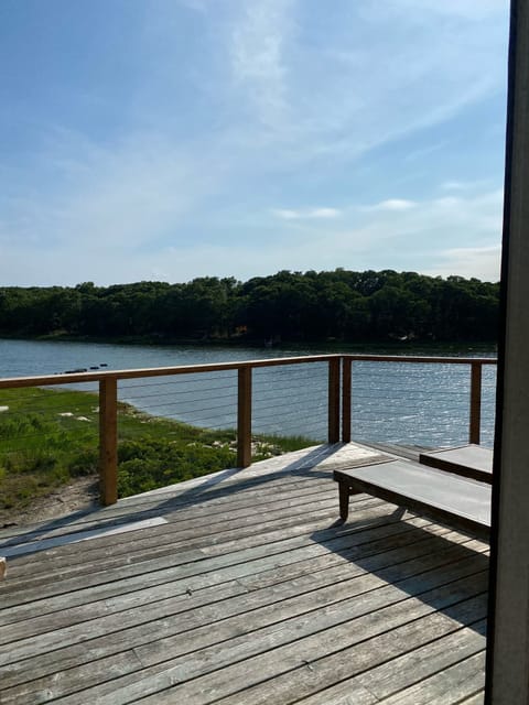 Perfect water views from every window in the house 