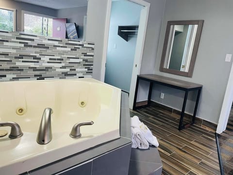 Individually furnished, blackout drapes, iron/ironing board