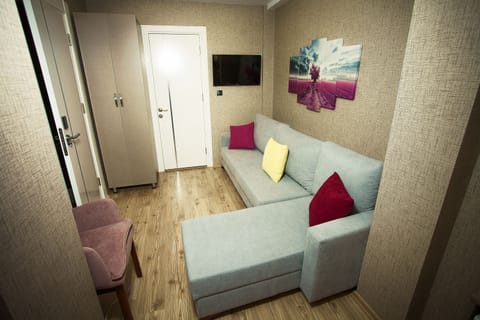 Deluxe Suite | Living area | LCD TV