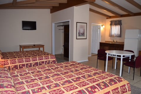 Standard Room, 2 Queen Beds | Desk, WiFi, bed sheets