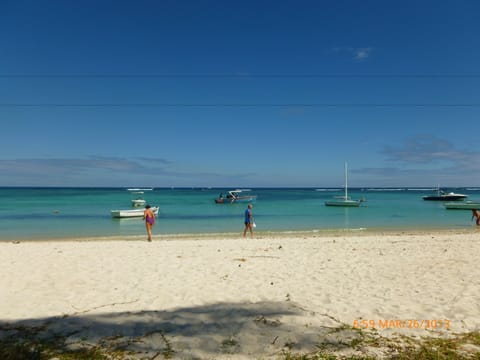 White sand, beach bar