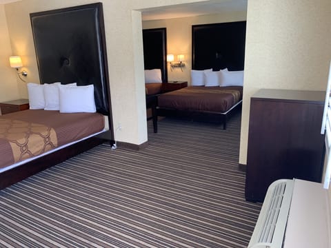 Suite, 3 Queen Non-Smoking | 1 bedroom, desk, iron/ironing board, free WiFi