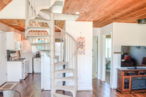 you will love our open floorplan A frame home!