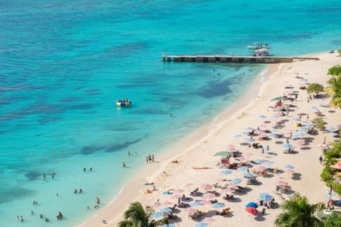 Beach nearby, white sand